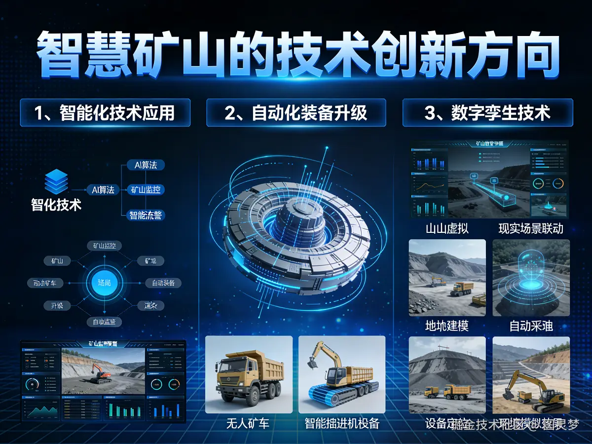 从“十五五”规划建议看智慧矿山重点发展方向