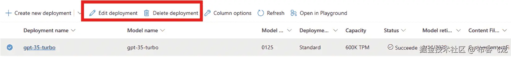 图 11.14：在 Azure AI Foundry 中编辑或删除内容过滤器