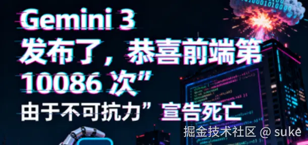 听说前端又死了？