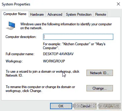 图 10.42 – 系统属性    