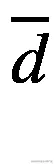 \overline{d}