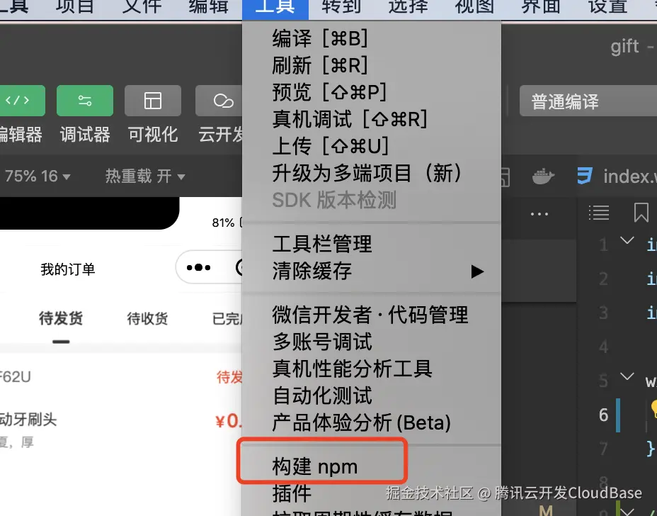 构建npm
