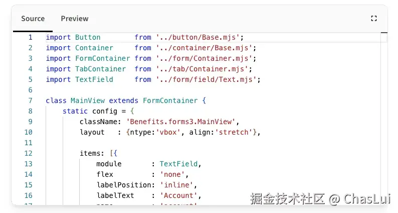 code.LivePreview: Source View