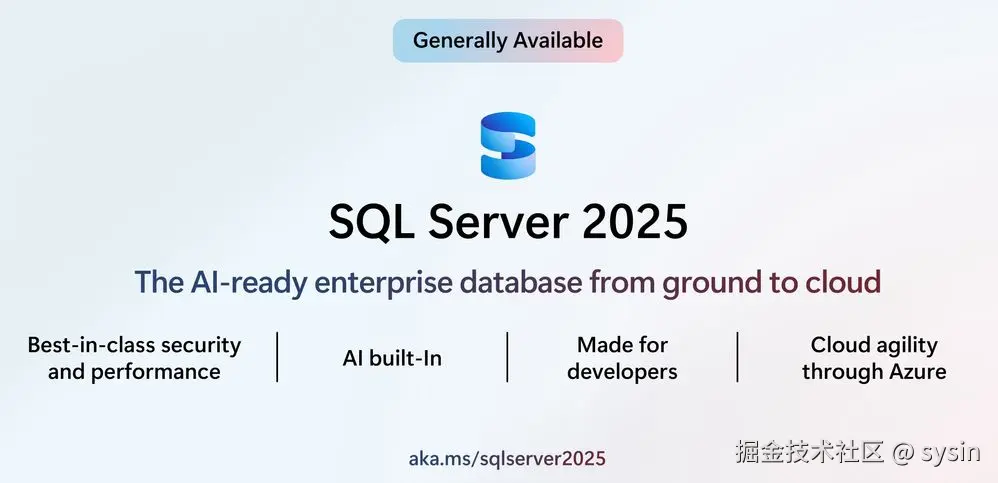 SQL Server 2025 AI