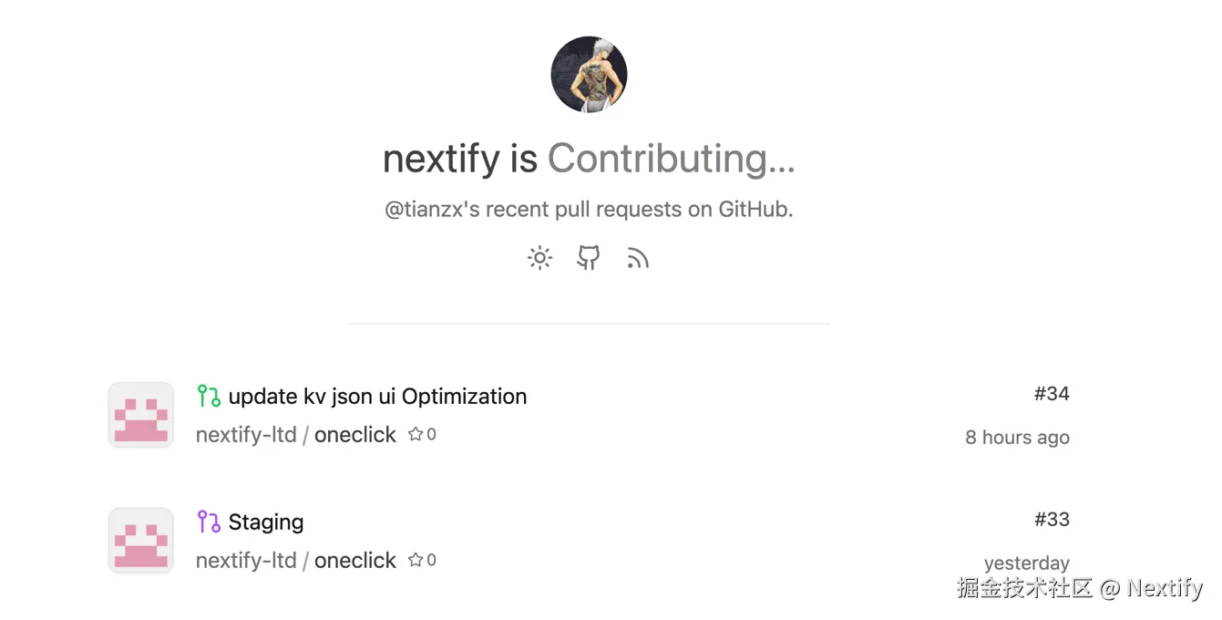 My Pull Requests