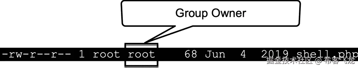 图 11.29 – 组所有权属于 root 组