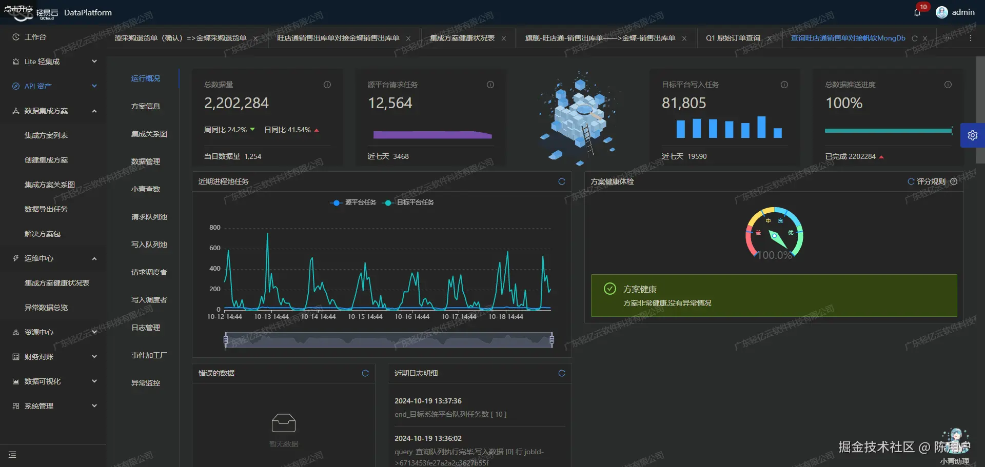 金蝶与WMS系统接口开发配置