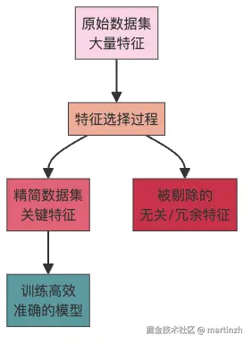 图1：特征选择的精简之旅：从数据"减肥"到模型高效