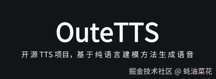 OuteTTS