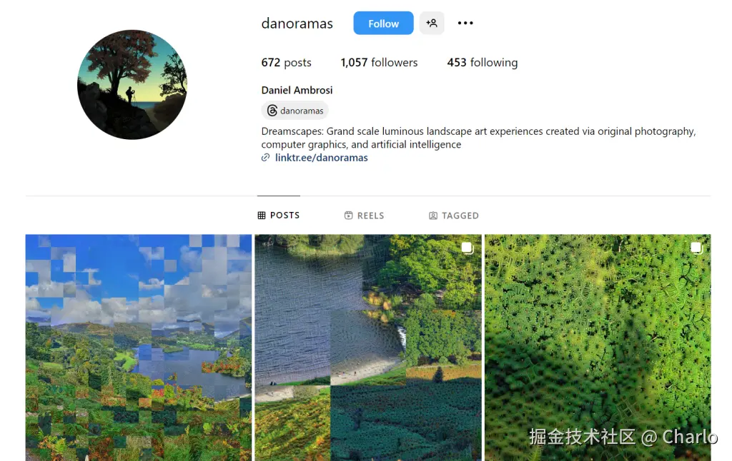 Daniel Ambrosi 的 Instagram 帐户