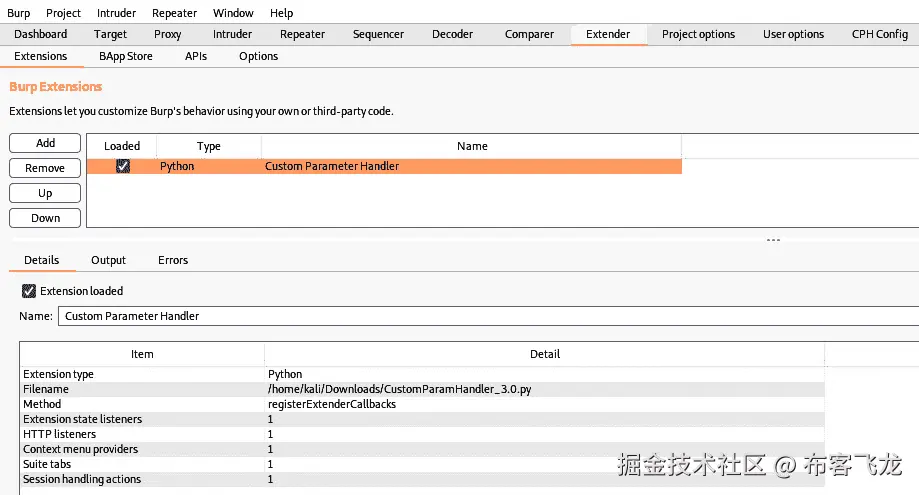 图 9.45 – 自定义参数处理器