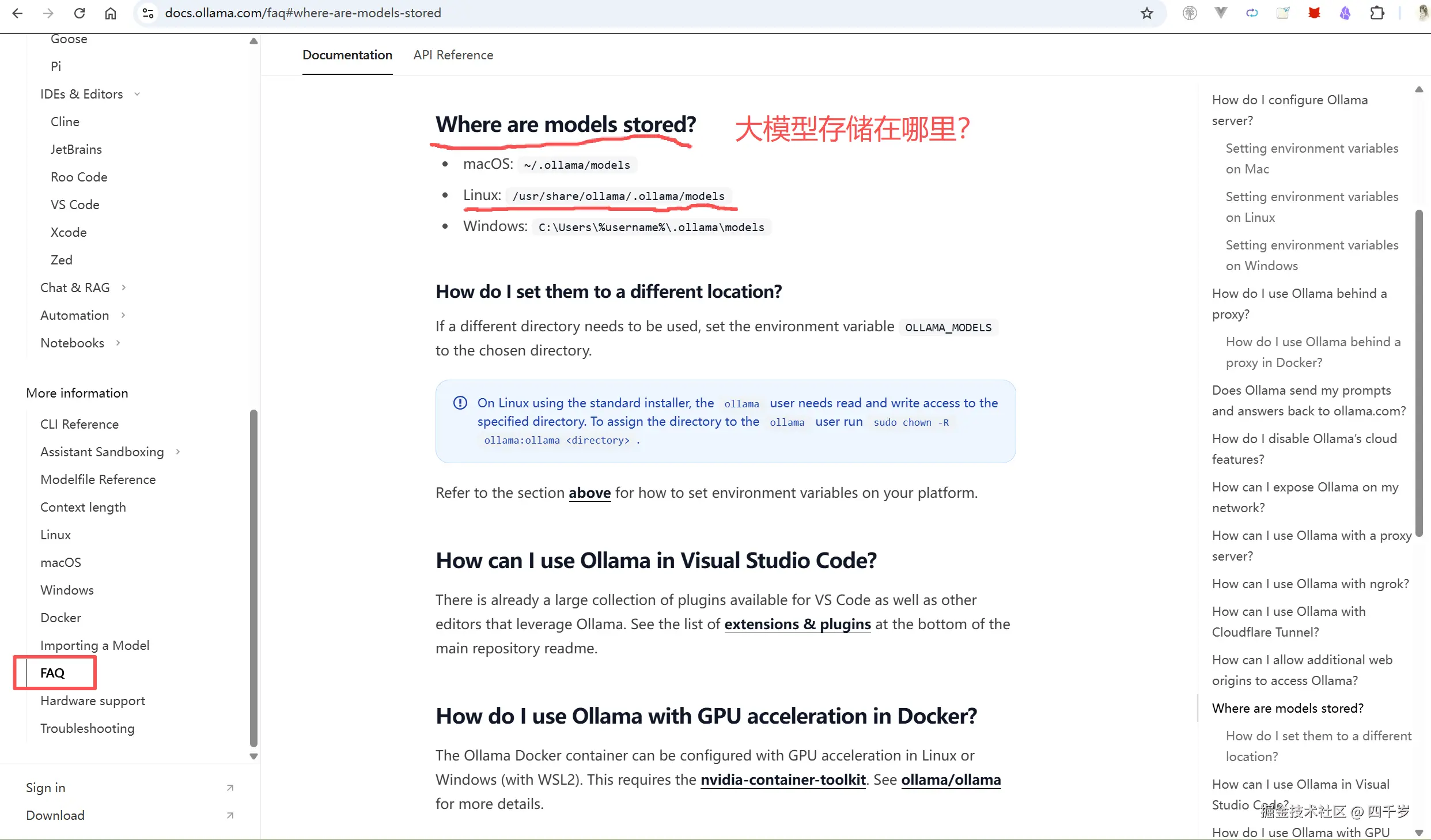 大模型的存储位置