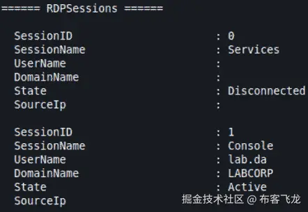 图 11.39 – RDP 会话