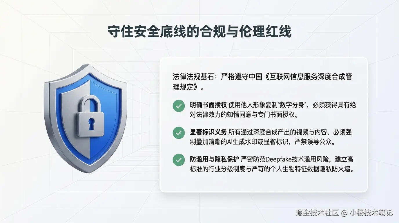 守住安全底线的合规与伦理红线