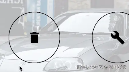 亮度作为 Alpha 通道（模糊半径 16dp）