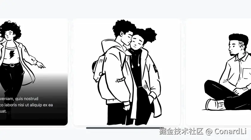 Snap Change：https://codepen.io/web-dot-dev/pen/QWXOObw