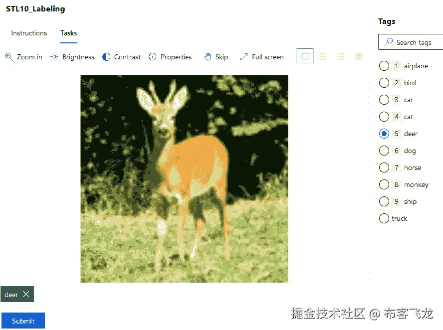 图 6.17 – 标记任务视图
