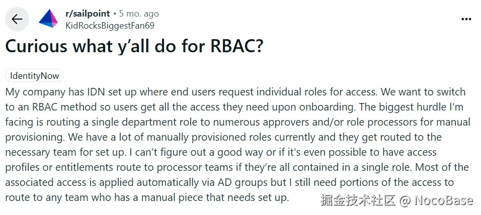 a unified role-based access approach