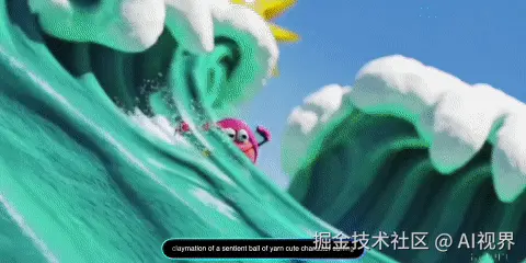 Sora生成的超现实主义动画