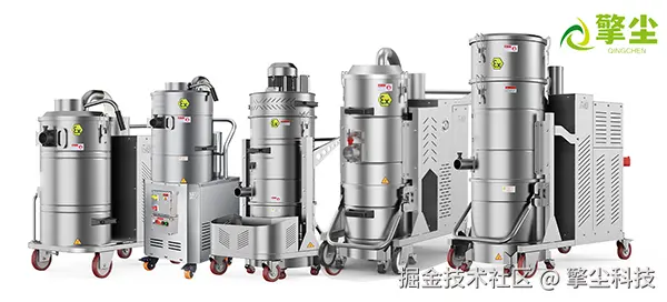 气动工业吸尘器