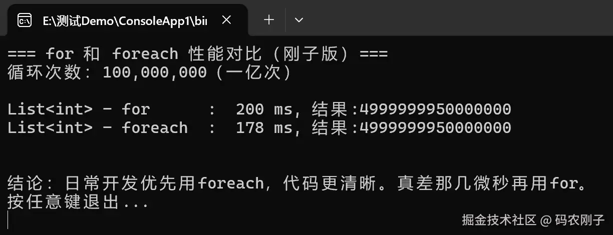 测试List