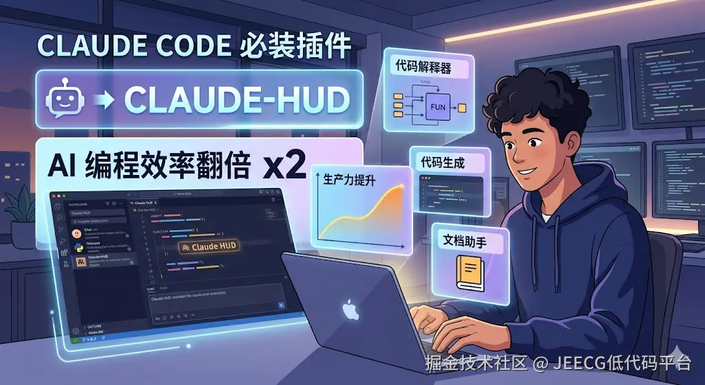 claude-hud 运行截图