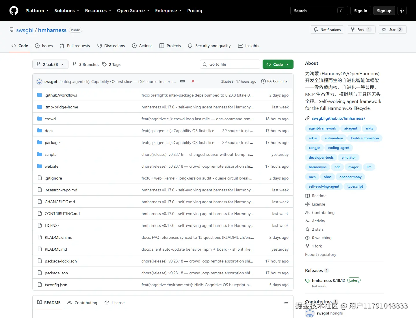GitHub 仓库入口