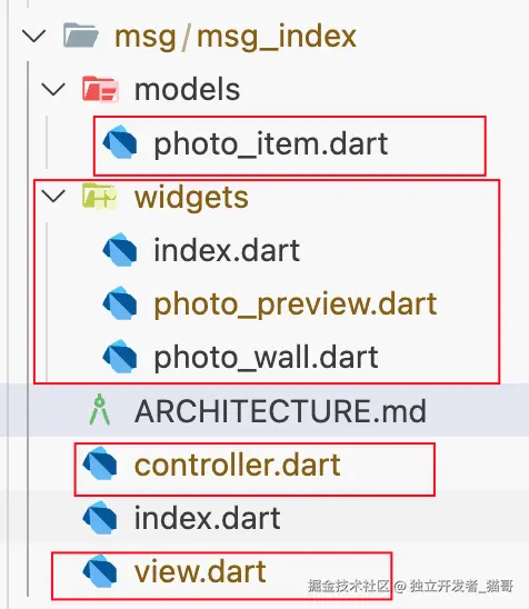 自动创建的代码