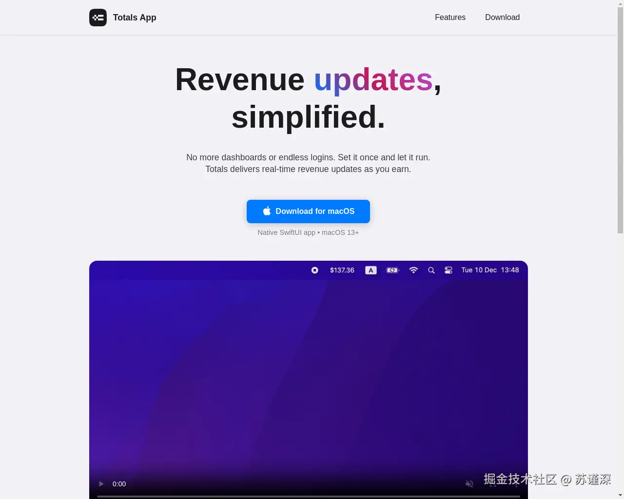 Show HN: 实时跟踪来自 Stripe、Gumroad、Paddle 等平台的收入 - 项目截图