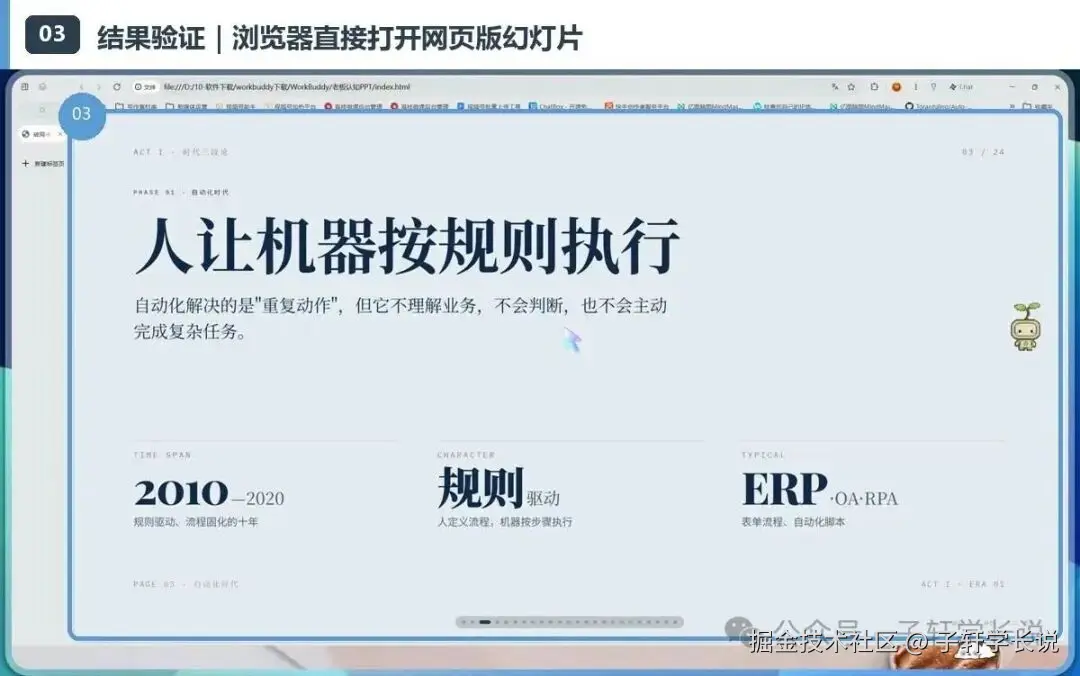 Magazine Web PPT 生成结果