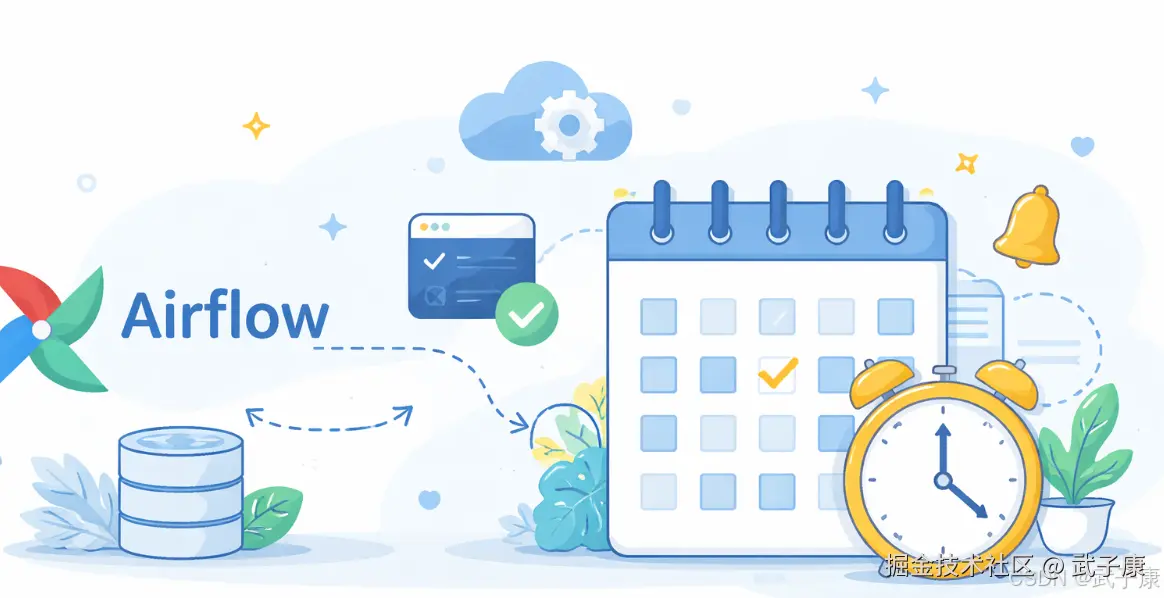 大数据-252 离线数仓 - Airflow + Crontab 入门实战：定时调度、DAG 编排与常见报错排查