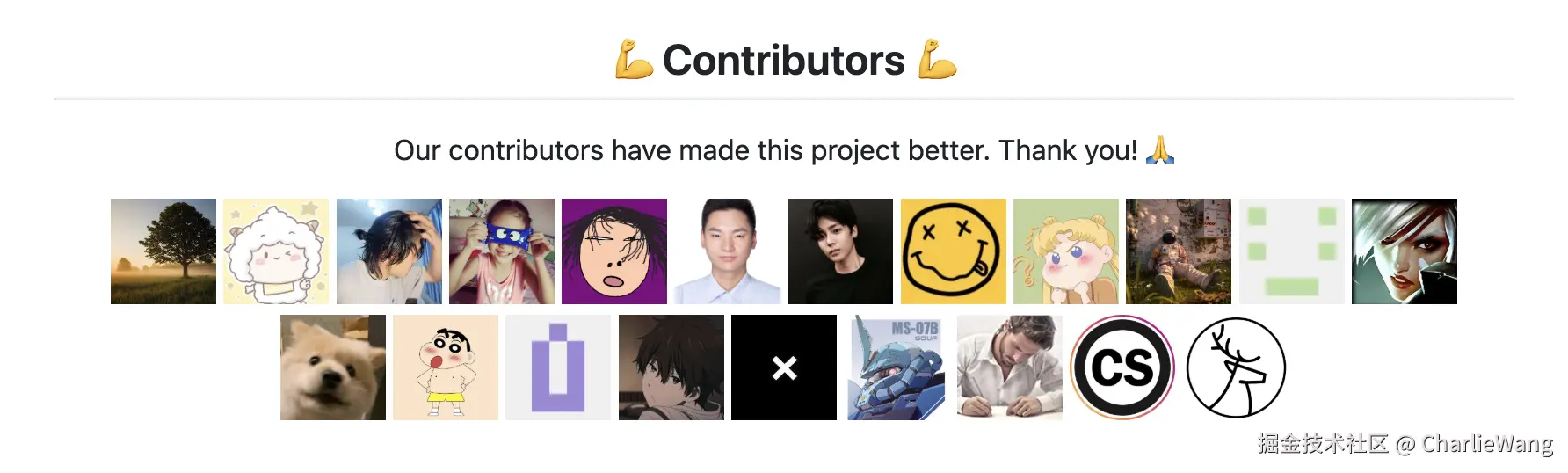 contributors