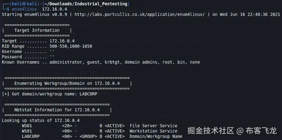 图 10.51 – enum4linux