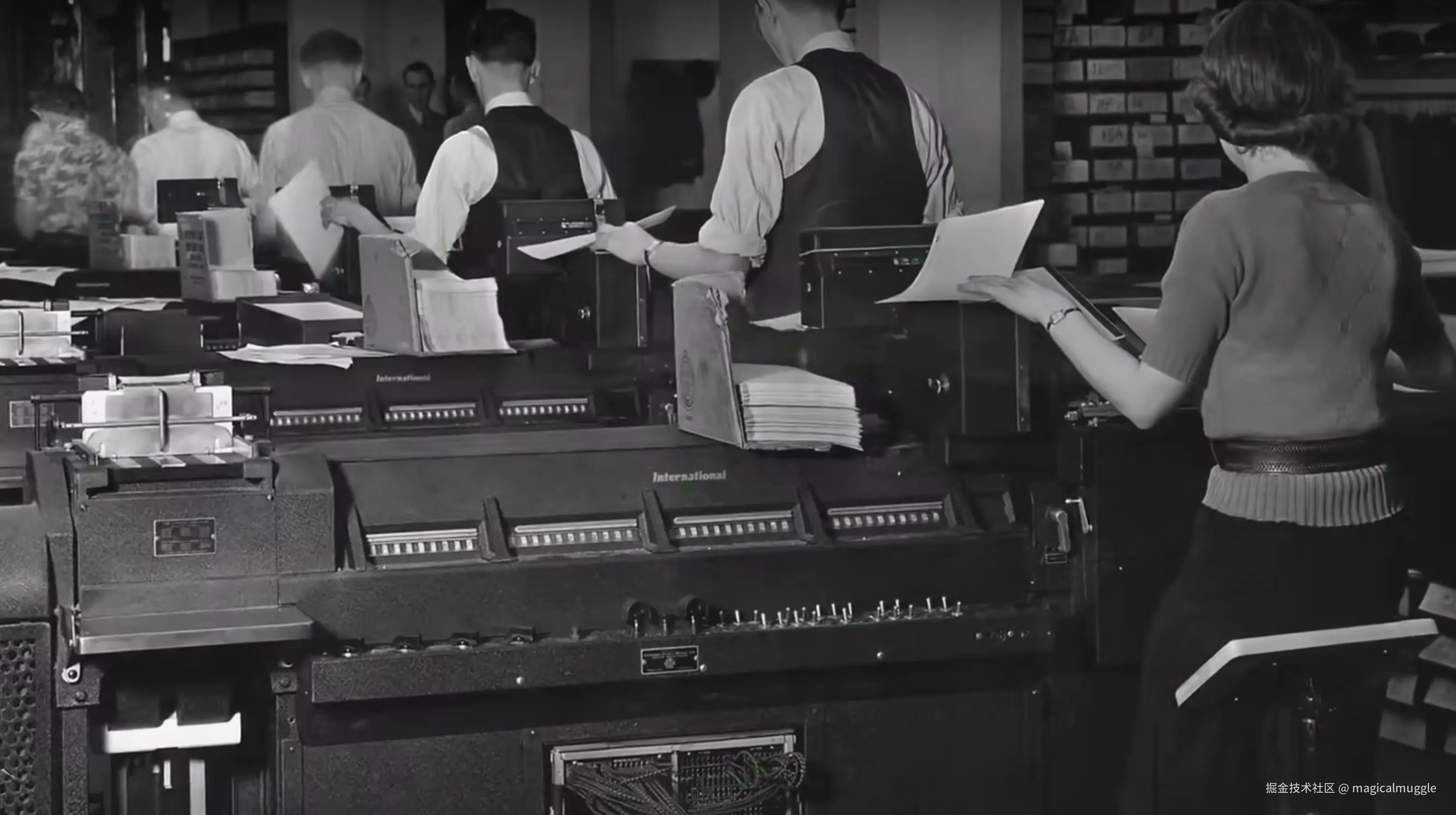 打孔卡片制表机