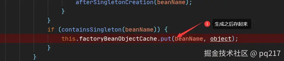 getObjectFromFactoryBean