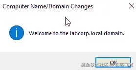 图 10.45 – labcorp.local    