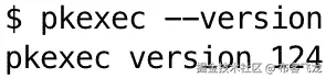 图 11.16 – pkexec --version 命令揭示目标系统存在漏洞