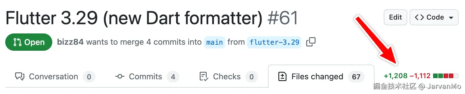 我的Flutter Tips应用中包含1200多个更改（占总行数的25%）的PR