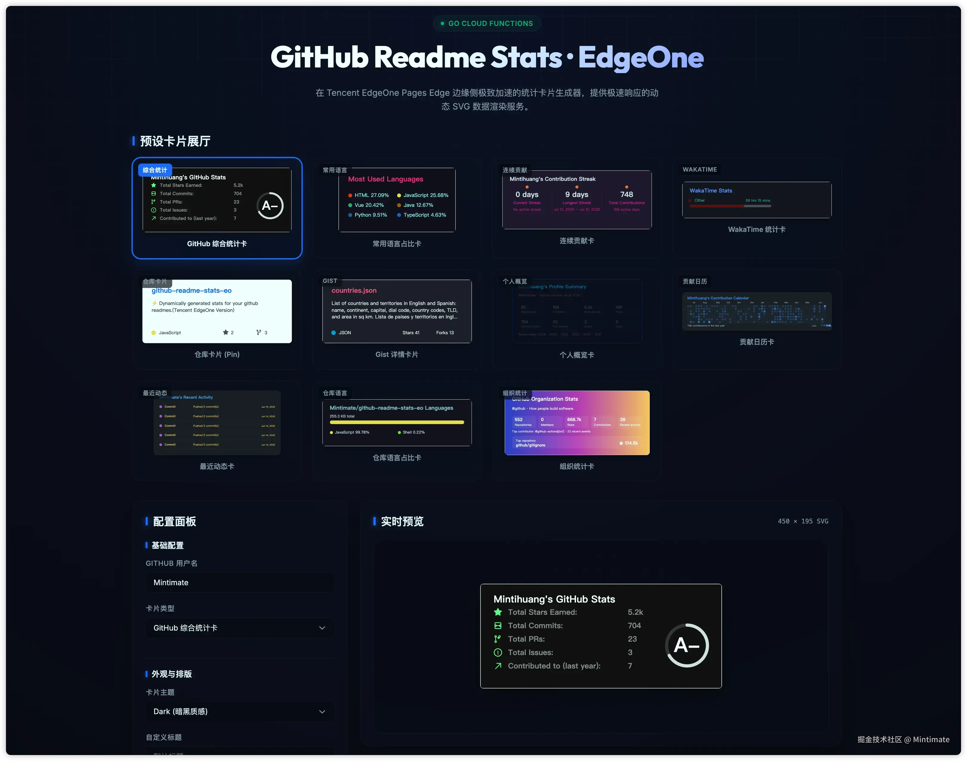 基于 Go 并托管在 EdgeOne Makers 的自建版本