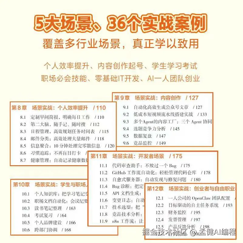 5 大场景 36 个实战案例