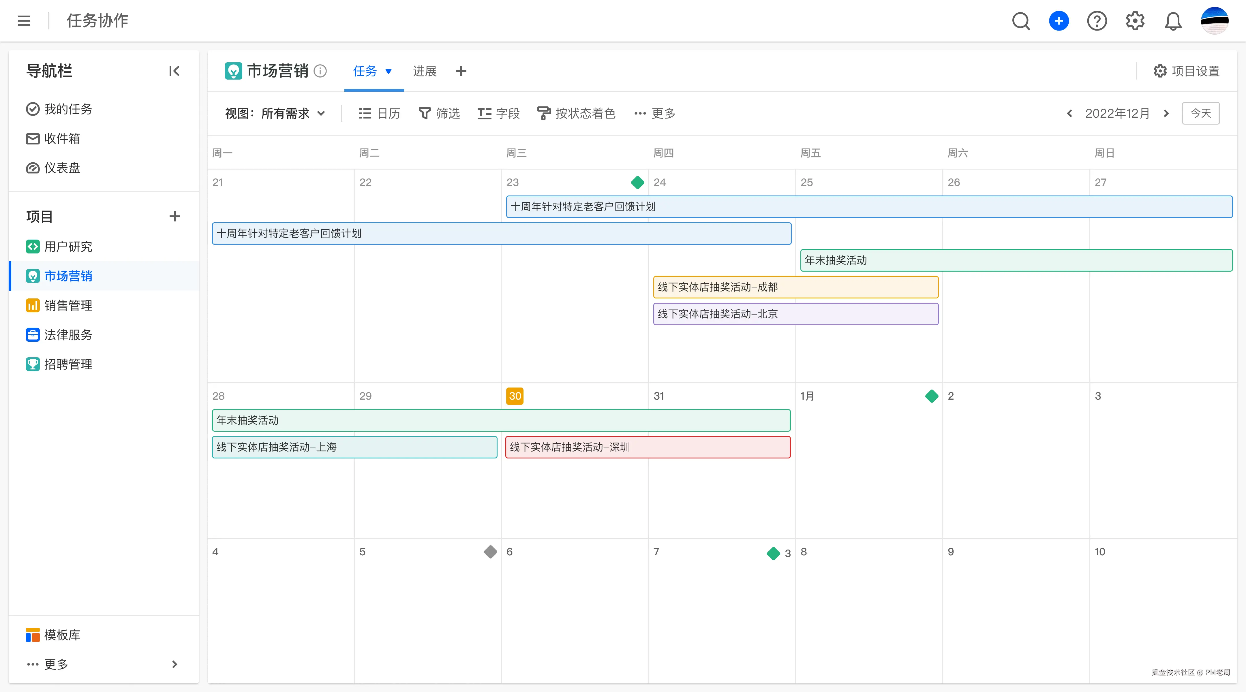 ONES Task 可视化跟踪任务进度.png