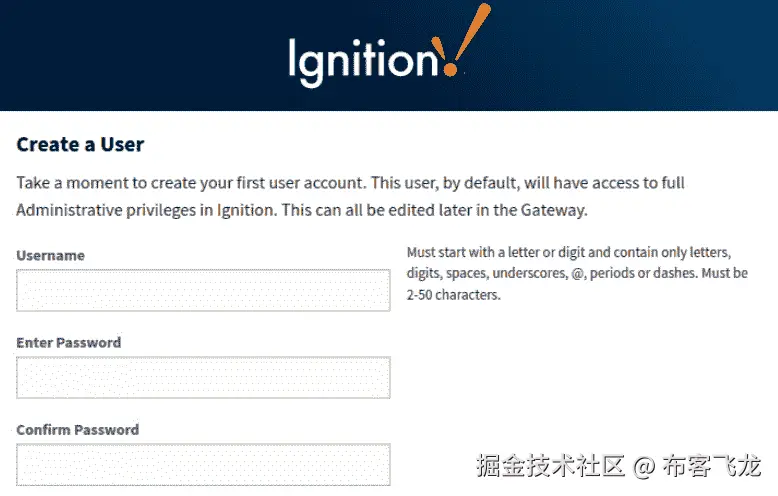图 7.5 – 创建用户    