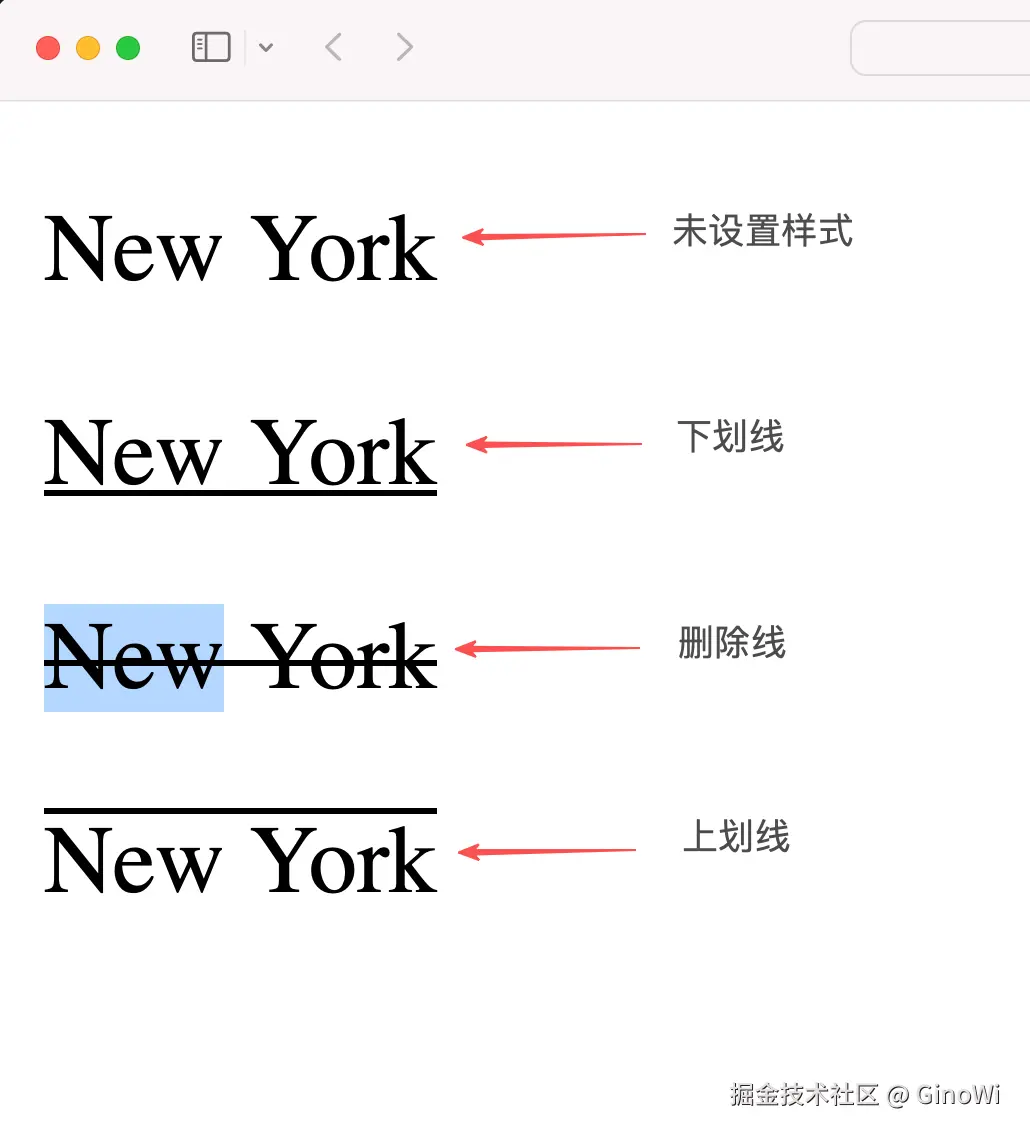 text-decoration属性