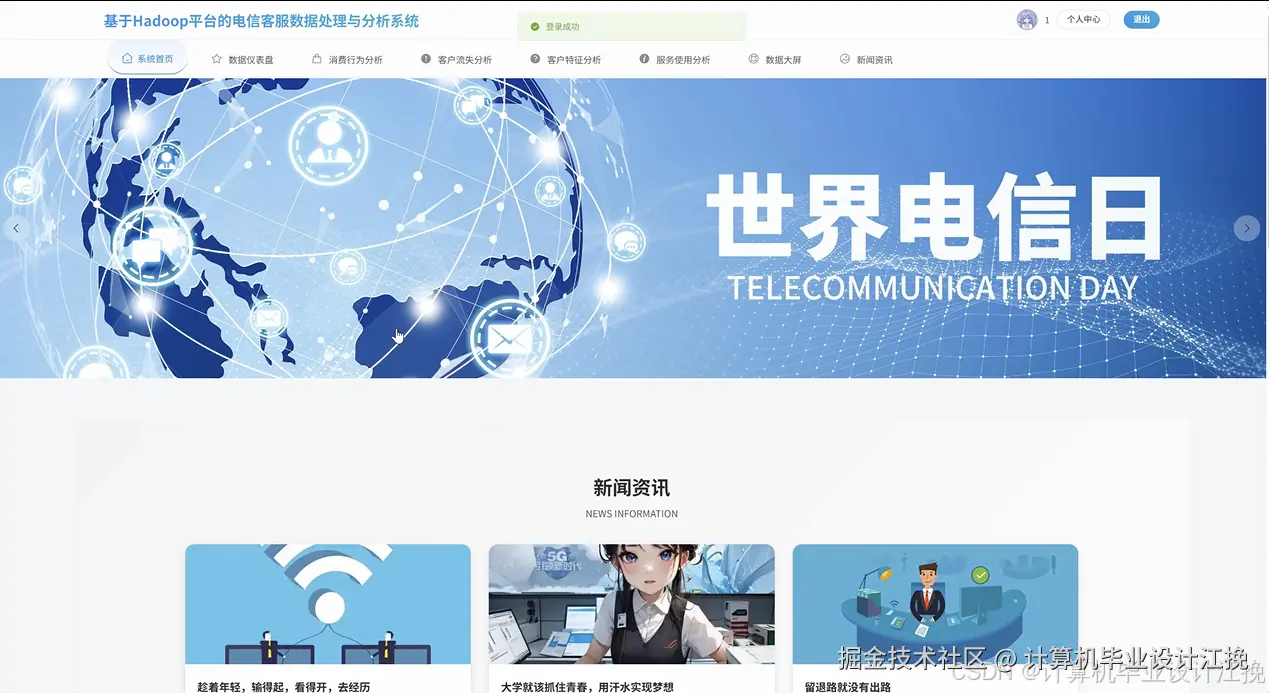 系统首页