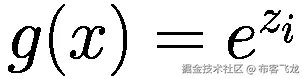 g(x)={e}^{z_i}