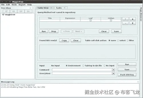 启动 MagicTree