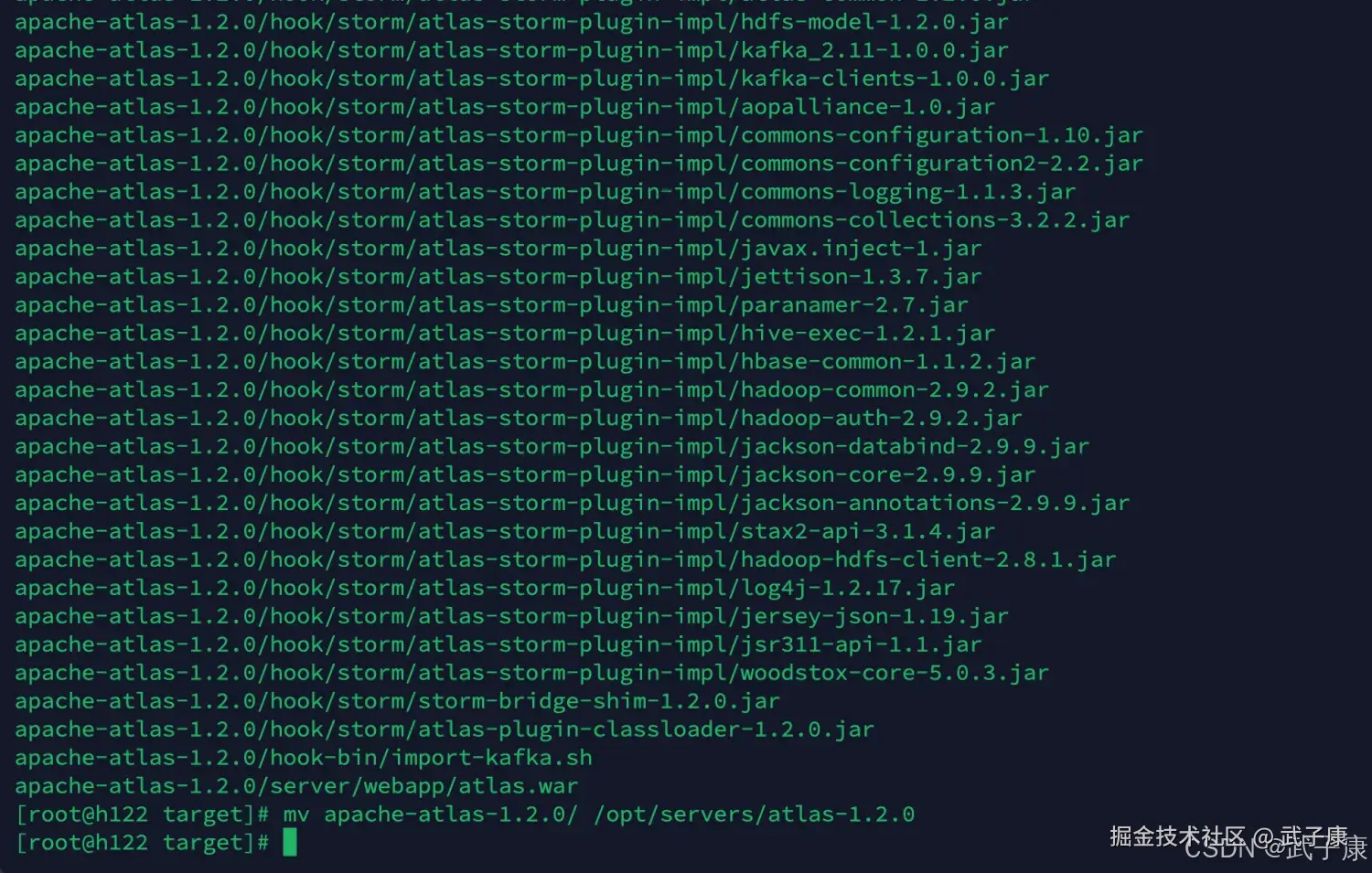 Atlas安装目录结构