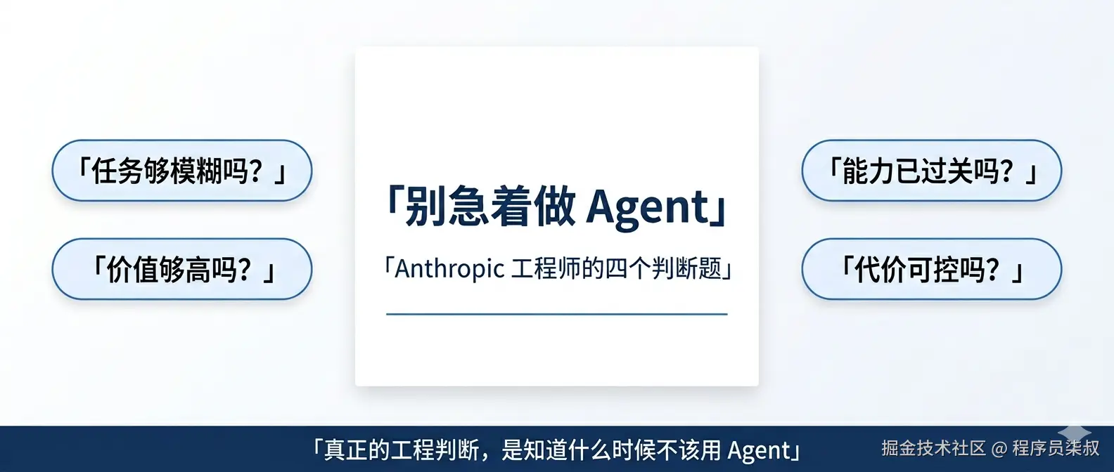 别急着做 Agent 封面